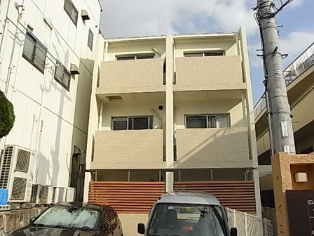 神戸市灘区岩屋中町の賃貸物件の外観写真