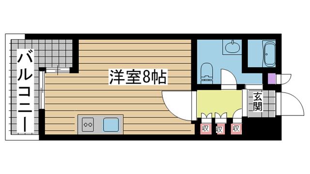 神戸市垂水区名谷町の賃貸物件の間取写真