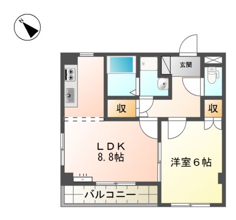 西宮市段上町の賃貸