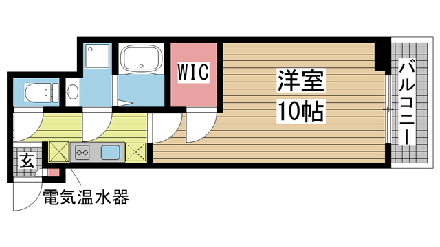 神戸市中央区元町通(神戸市営地下鉄海岸線みなと元町)のマンション賃貸物件 間取画像