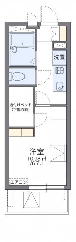 尼崎市長洲中通(JR東海道本線(近畿)尼崎)のマンション賃貸物件 間取画像