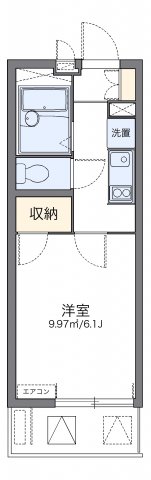 神戸市兵庫区湊町(JR山陽本線神戸)のマンション賃貸物件 間取画像