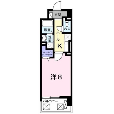 尼崎市建家町(阪神本線尼崎)のマンション賃貸物件 間取画像