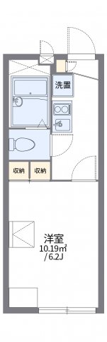 神戸市北区有野町有野(神戸電鉄三田線岡場)のアパート賃貸物件 間取画像