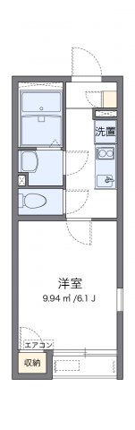 神戸市兵庫区水木通(神戸高速線大開)のアパート賃貸物件 間取画像