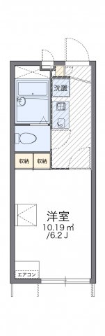 神戸市北区道場町日下部(神戸電鉄三田線道場南口)のアパート賃貸物件 間取画像