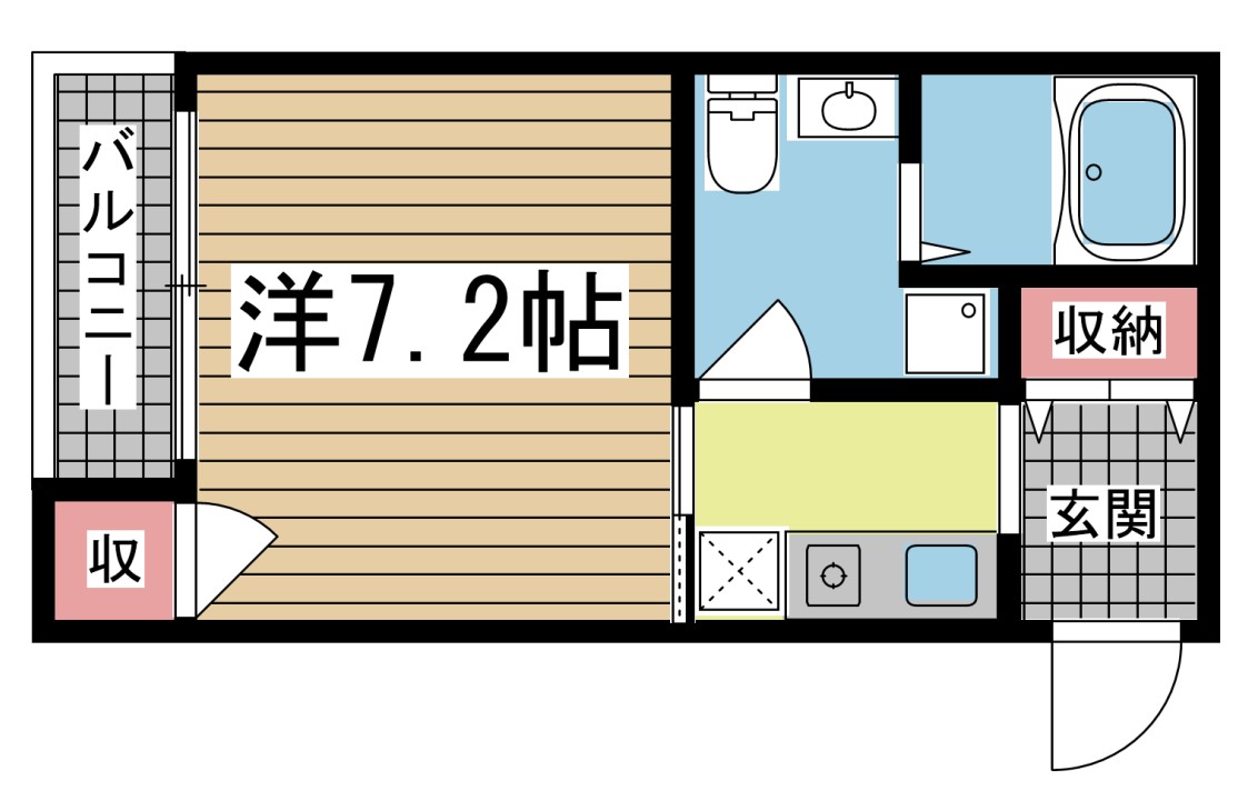 神戸市灘区六甲台町(阪急神戸線六甲)のマンション賃貸物件 間取画像