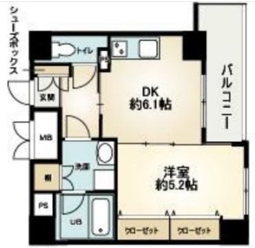 神戸市東灘区甲南町(JR東海道本線(近畿)摂津本山)のマンション賃貸物件 間取画像