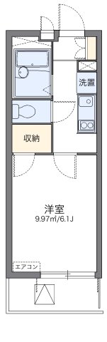 神戸市兵庫区西出町(JR山陽本線神戸)のマンション賃貸物件 間取画像