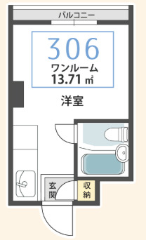 神戸市中央区下山手通(JR東海道本線(近畿)元町)のマンション賃貸物件 間取画像