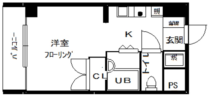 神戸市灘区八幡町(阪急神戸線六甲)のマンション賃貸物件 間取画像