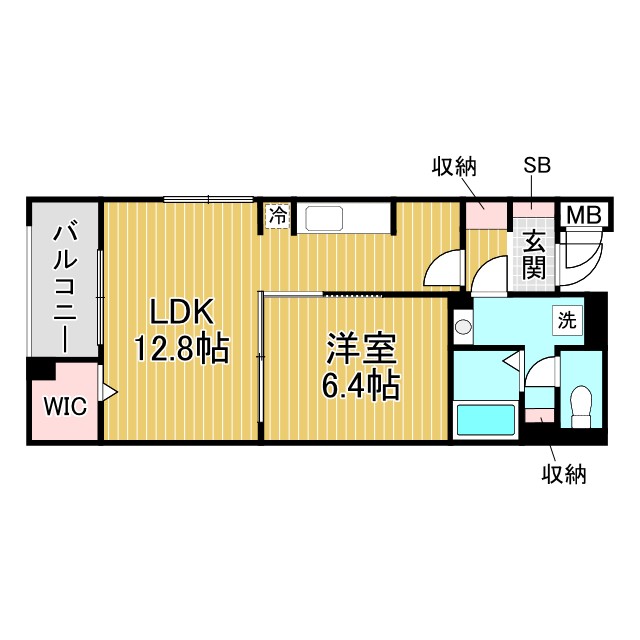 神戸市東灘区深江南町(阪神本線深江)のマンション賃貸物件 間取画像