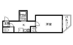 神戸市灘区森後町(JR東海道本線(近畿)六甲道)のマンション賃貸物件 間取画像