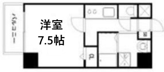 神戸市東灘区御影塚町(阪神本線石屋川)のマンション賃貸物件 間取画像