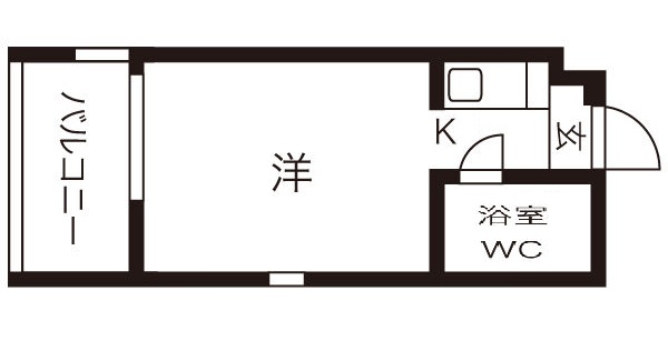 神戸市東灘区御影中町(阪神本線御影)のマンション賃貸物件 間取画像