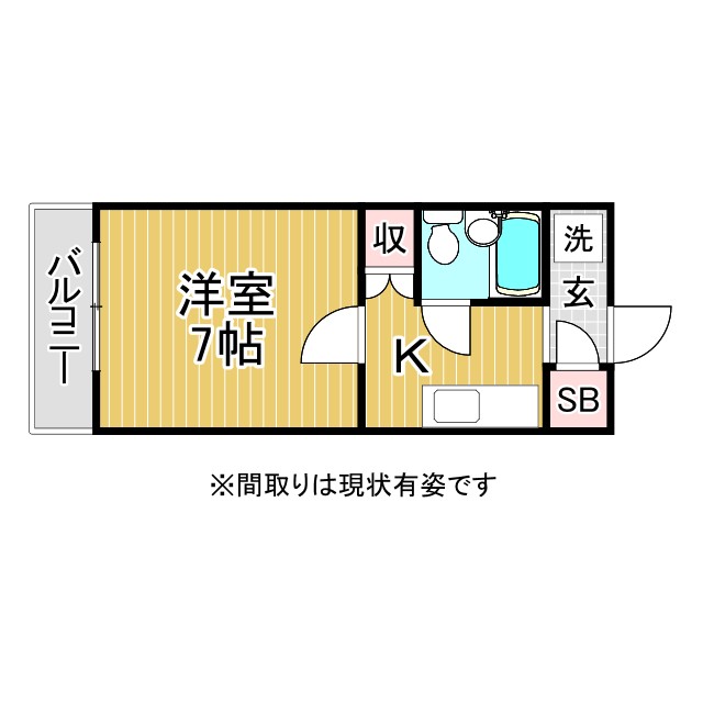 神戸市東灘区深江本町(阪神本線深江)のマンション賃貸物件 間取画像