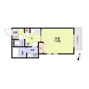 神戸市長田区大塚町(神戸市営地下鉄線長田)のアパート賃貸物件 間取画像