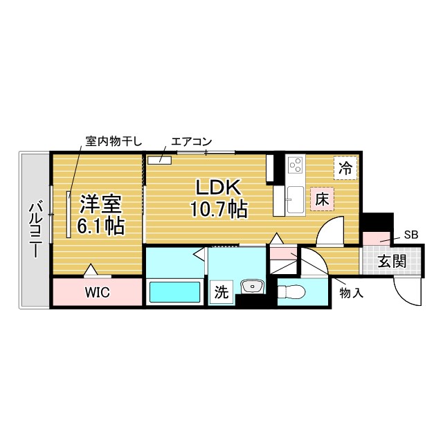 神戸市東灘区森南町(JR東海道本線(近畿)甲南山手)のアパート賃貸物件 間取画像