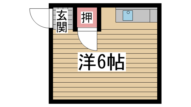 神戸市中央区宮本通(JR東海道本線(近畿)灘)のマンション賃貸物件 間取画像