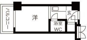 神戸市中央区脇浜町(阪神本線春日野道)のマンション賃貸物件 間取画像