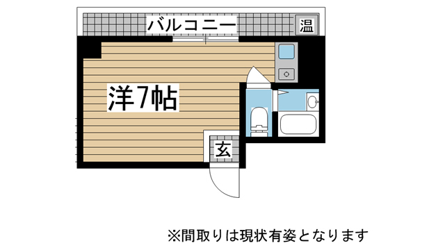 神戸市中央区吾妻通(JR東海道本線(近畿)三ノ宮)のマンション賃貸物件 間取画像