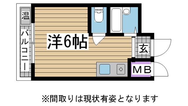 神戸市中央区吾妻通(JR東海道本線(近畿)三ノ宮)のマンション賃貸物件 間取画像