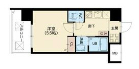 神戸市中央区下山手通(JR東海道本線(近畿)神戸)のマンション賃貸物件 間取画像
