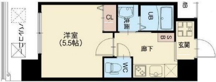 神戸市中央区下山手通(JR東海道本線(近畿)神戸)のマンション賃貸物件 間取画像