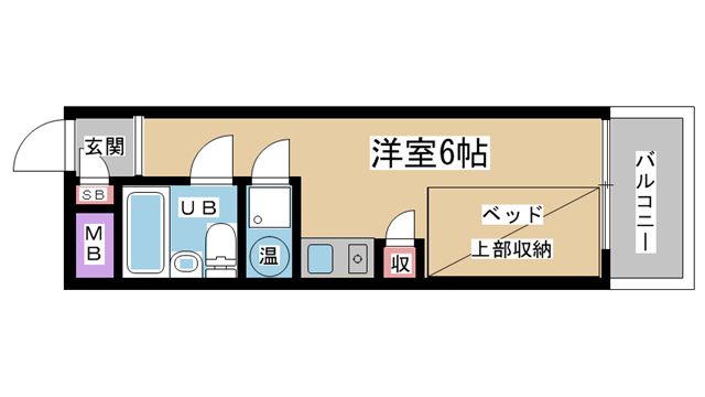 神戸市灘区寺口町(阪急神戸線六甲)のマンション賃貸物件 間取画像