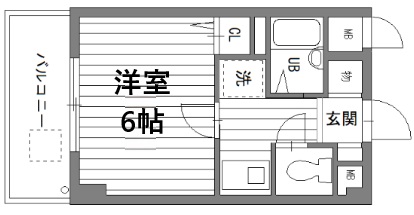 神戸市灘区八幡町(阪急神戸線六甲)のマンション賃貸物件 間取画像
