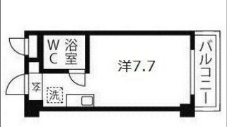 神戸市東灘区御影(阪急神戸線御影)のマンション賃貸物件 間取画像