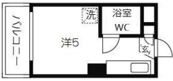 神戸市兵庫区湊町(JR東海道本線(近畿)神戸)のマンション賃貸物件 間取画像