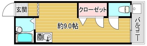 神戸市灘区篠原北町(阪急神戸線六甲)のアパート賃貸物件 間取画像