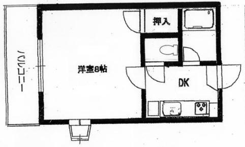 神戸市東灘区住吉本町(JR東海道本線(近畿)住吉)のアパート賃貸物件 間取画像