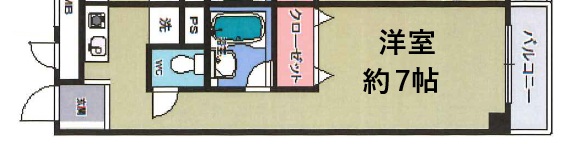 神戸市東灘区御影本町(阪神本線御影)のマンション賃貸物件 間取画像