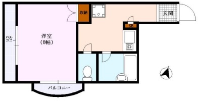 神戸市東灘区本山北町(JR東海道本線(近畿)摂津本山)のマンション賃貸物件 間取画像