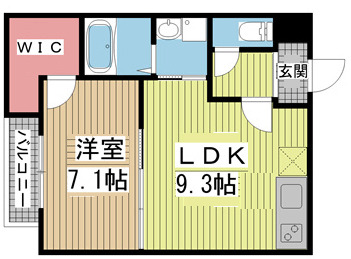 神戸市須磨区大池町(JR山陽本線鷹取)のアパート賃貸物件 間取画像