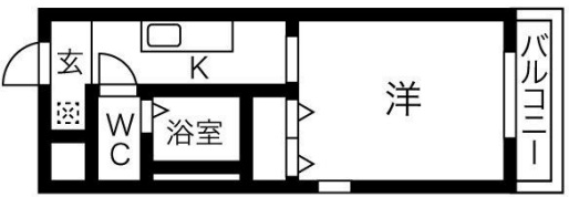 神戸市中央区元町通(JR東海道本線(近畿)元町)のマンション賃貸物件 間取画像