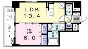 神戸市東灘区深江本町(阪神本線深江)のマンション賃貸物件 間取画像