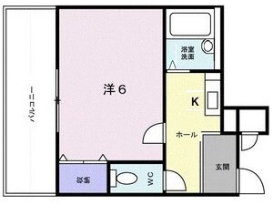 神戸市灘区岩屋北町(JR東海道本線(近畿)灘)のマンション賃貸物件 間取画像