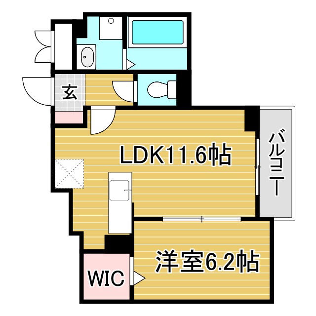 神戸市灘区新在家南町(阪神本線大石)のアパート賃貸物件 間取画像
