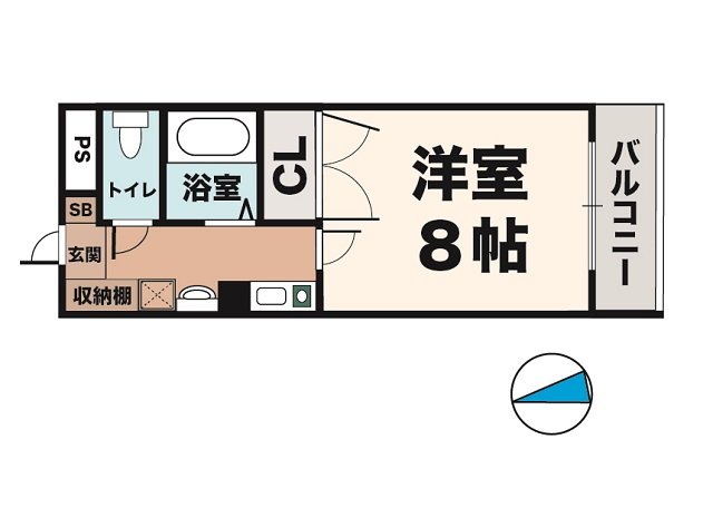 神戸市西区今寺(神戸市営地下鉄線伊川谷)のマンション賃貸物件 間取画像