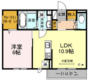 神戸市東灘区森南町(JR東海道本線(近畿)甲南山手)のアパート賃貸物件 間取画像