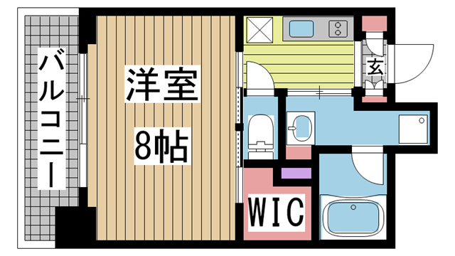 神戸市中央区栄町通(神戸市営地下鉄海岸線みなと元町)のマンション賃貸物件 間取画像