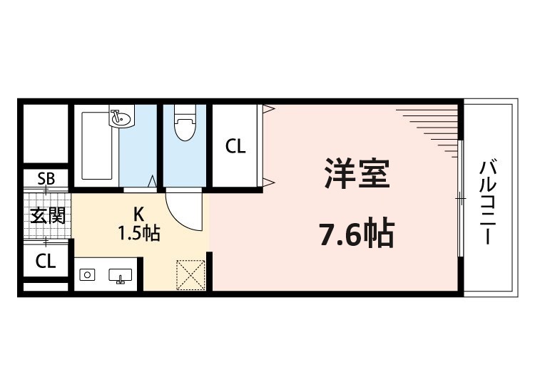 神戸市西区大津和(神戸市営地下鉄線伊川谷)のマンション賃貸物件 間取画像