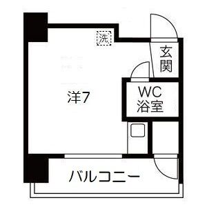 神戸市中央区脇浜町(阪神本線春日野道)のマンション賃貸物件 間取画像