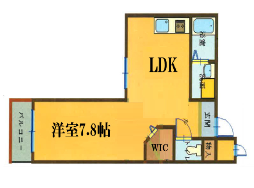 神戸市灘区泉通(JR東海道本線(近畿)摩耶)のアパート賃貸物件 間取画像