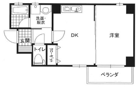 神戸市東灘区甲南町(JR東海道本線(近畿)住吉)のマンション賃貸物件 間取画像