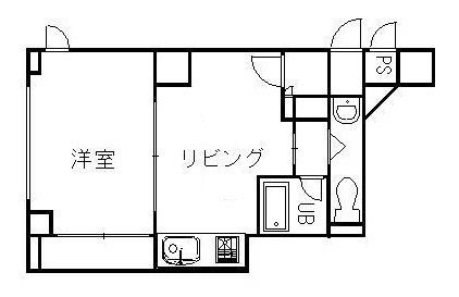 神戸市中央区二宮町(JR東海道本線(近畿)三ノ宮)のマンション賃貸物件 間取画像