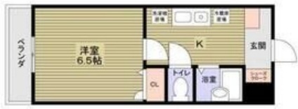 神戸市中央区布引町(JR東海道本線(近畿)三ノ宮)のマンション賃貸物件 間取画像
